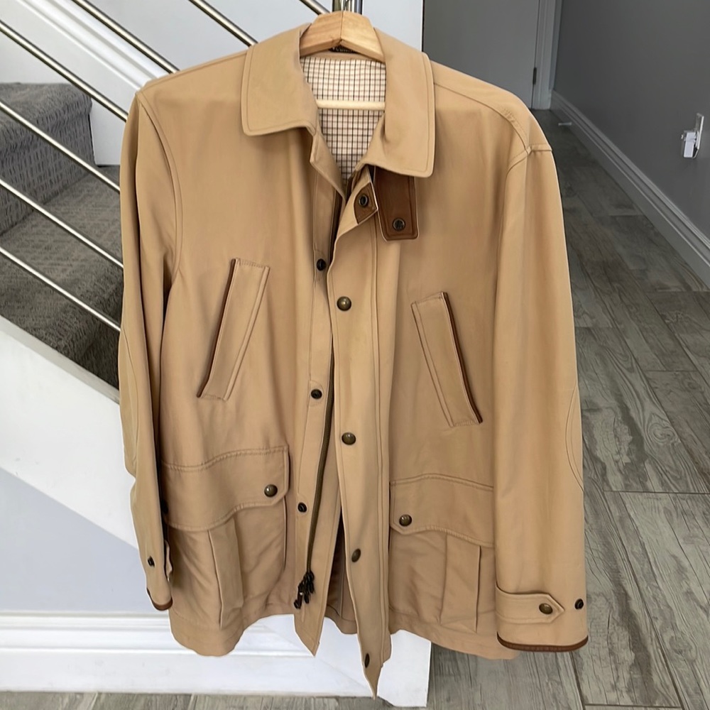 Ralph Lauren Polo Trench-Style Utility Mens Jacket
